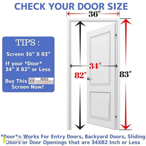 measuring door thickness for fiberglass|standard size for slab door.